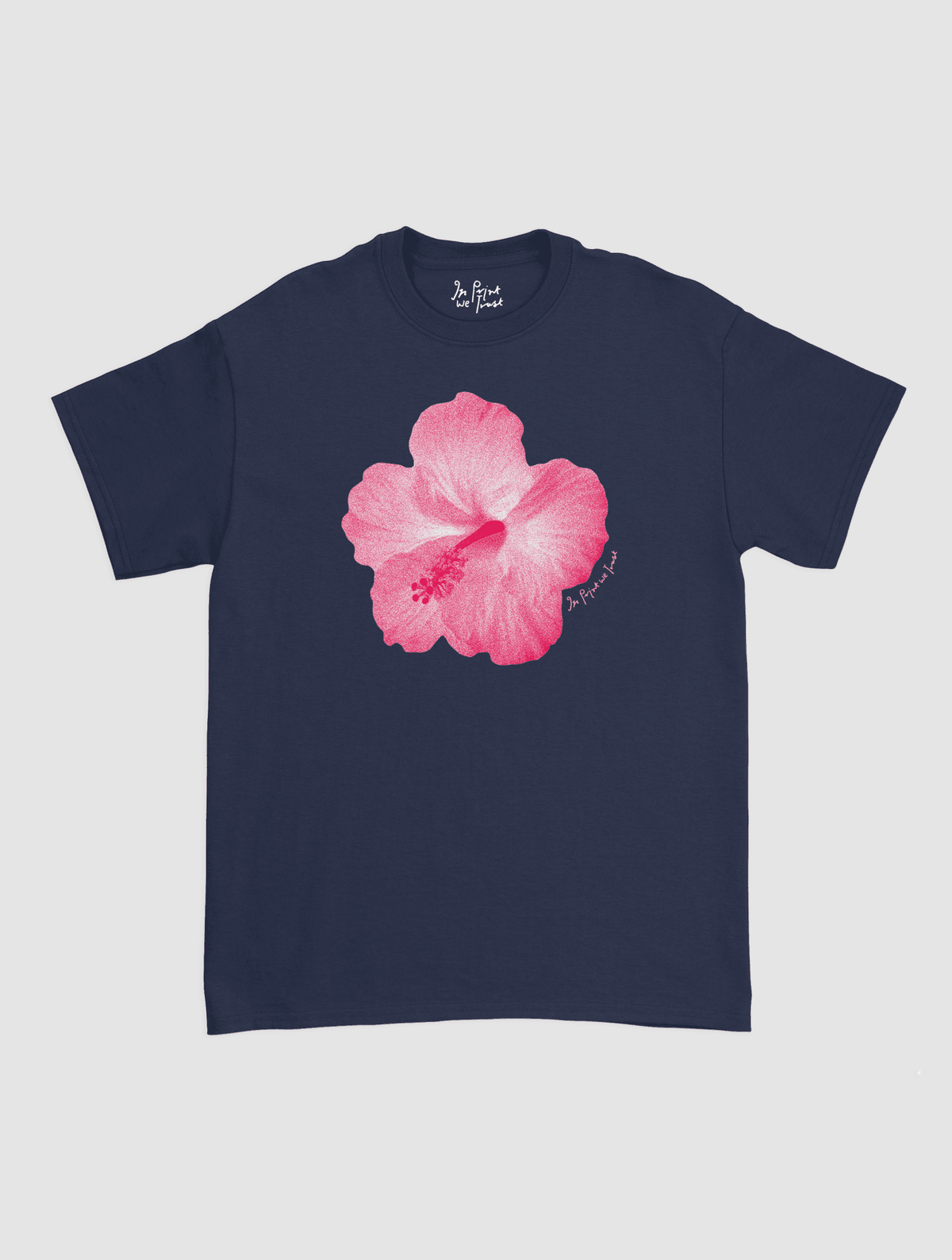 hibiscus classic tee - In Print We Trust