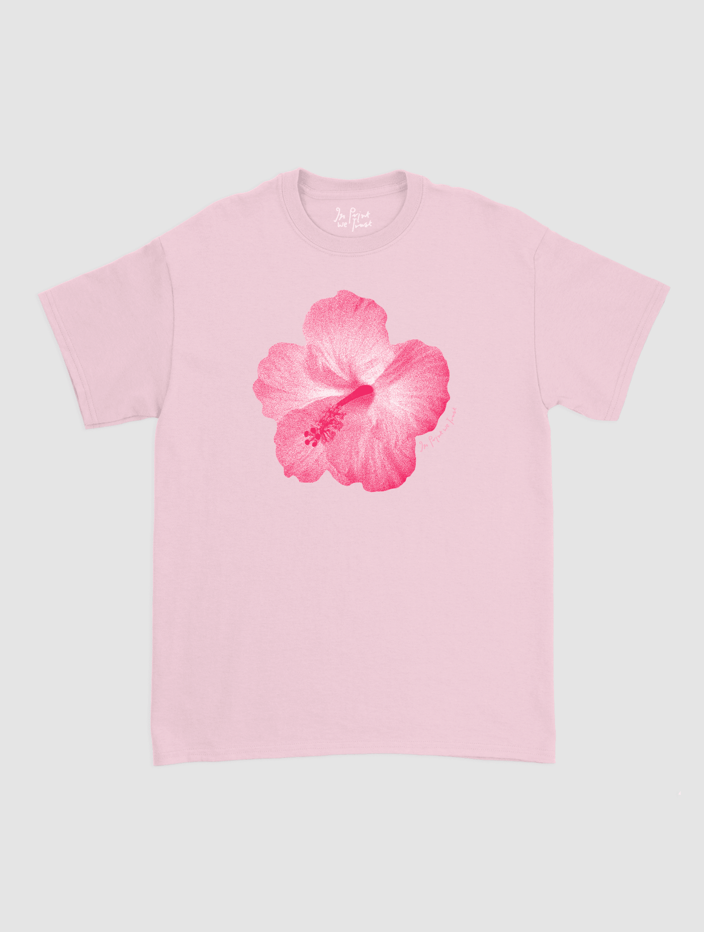 hibiscus classic tee - In Print We Trust
