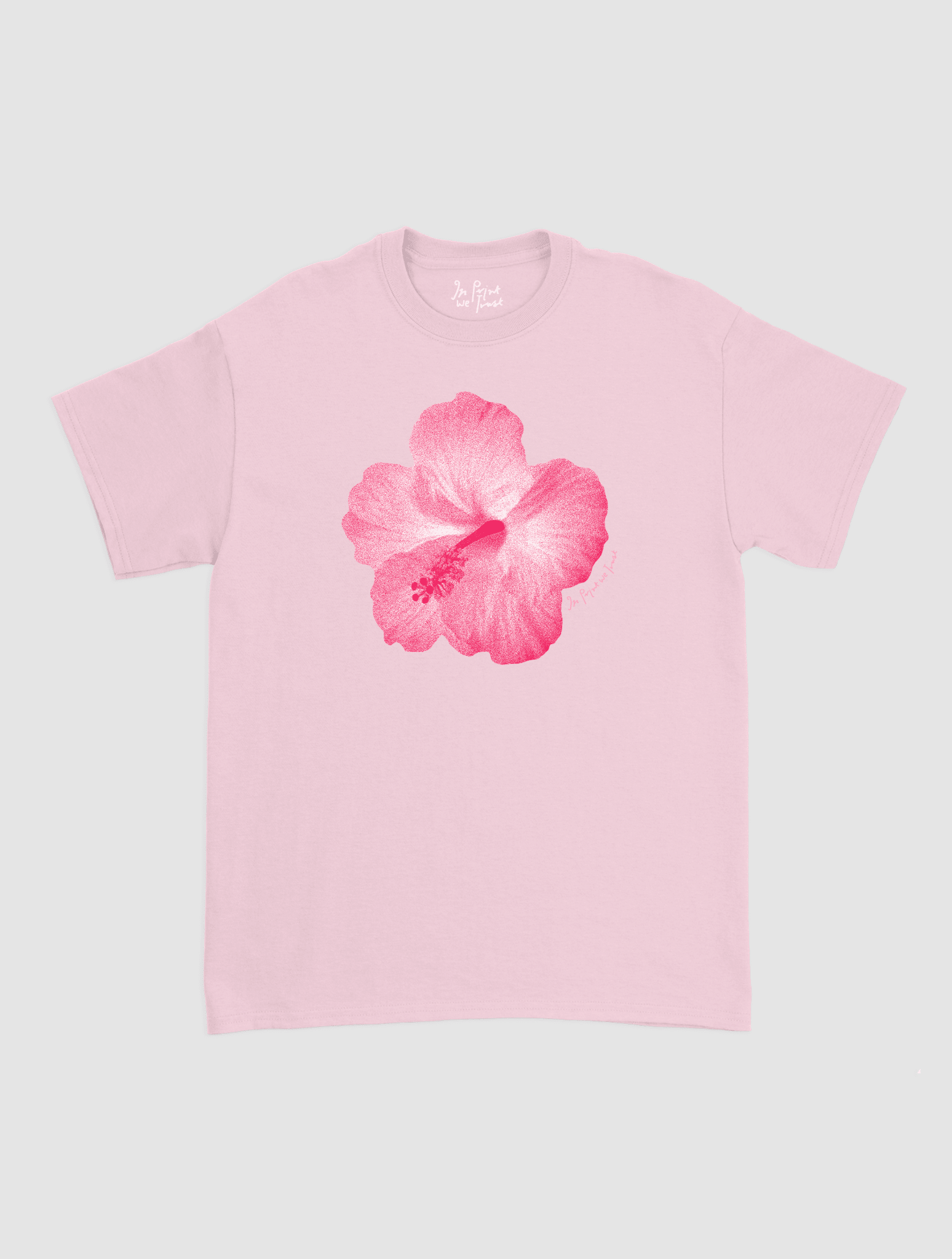 hibiscus classic tee - In Print We Trust
