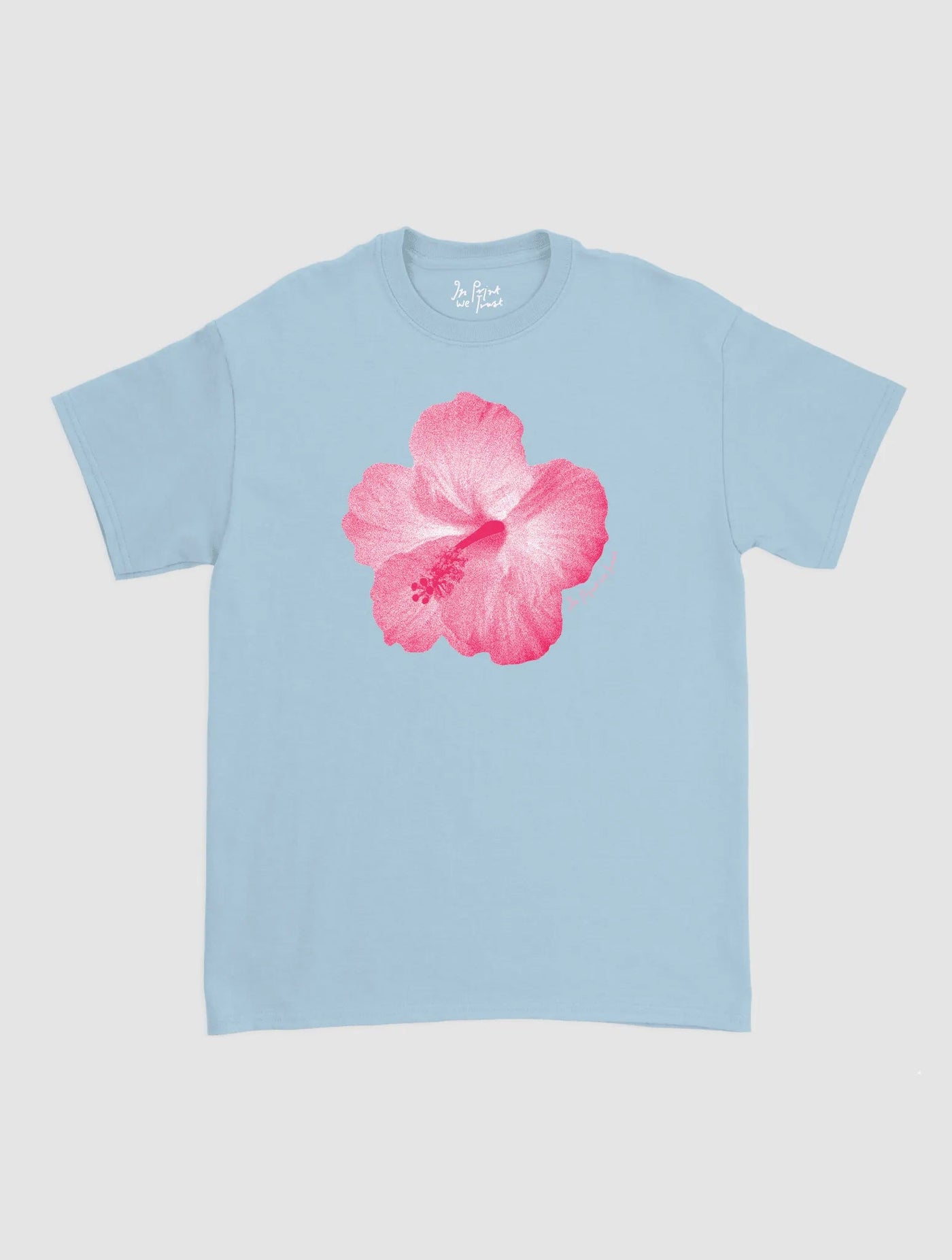 hibiscus classic tee - In Print We Trust