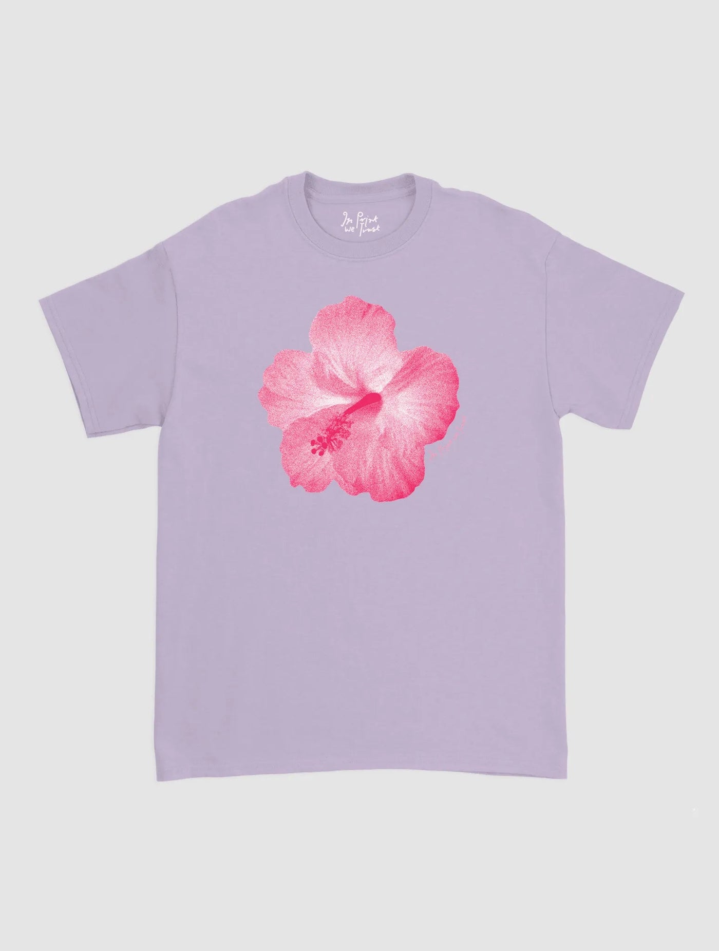 hibiscus classic tee - In Print We Trust