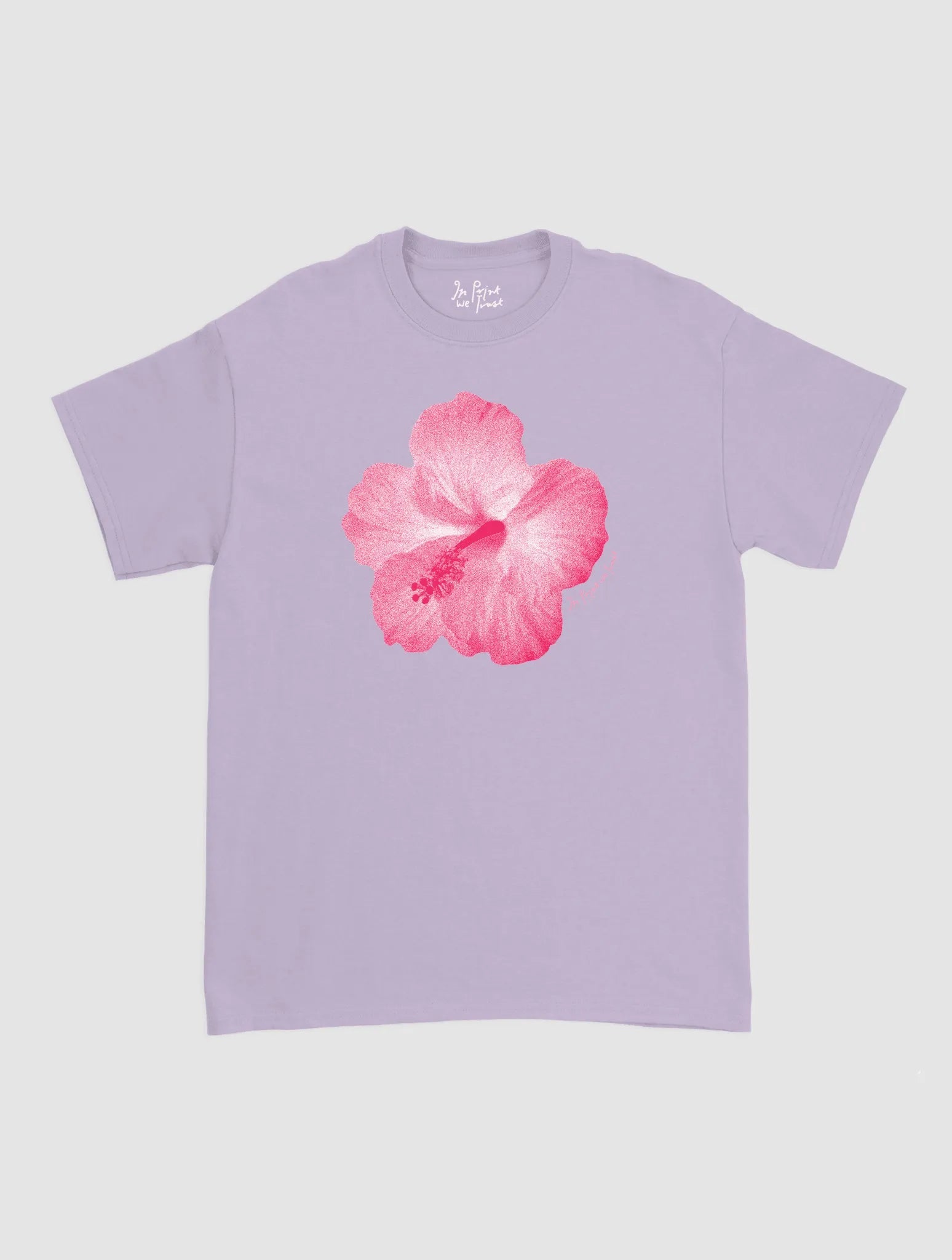 hibiscus classic tee - In Print We Trust