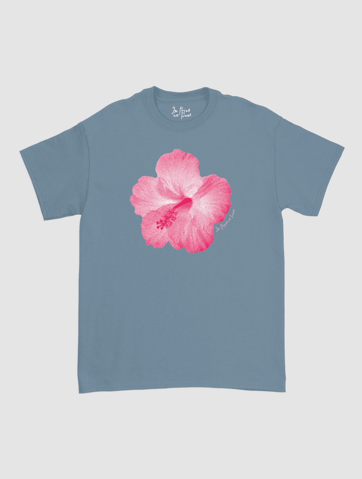 hibiscus classic tee - In Print We Trust