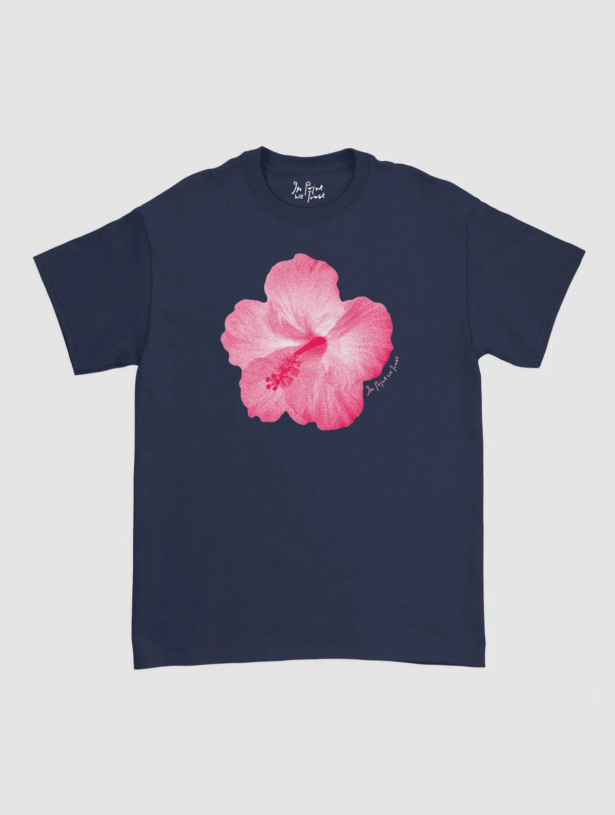 hibiscus classic tee - In Print We Trust