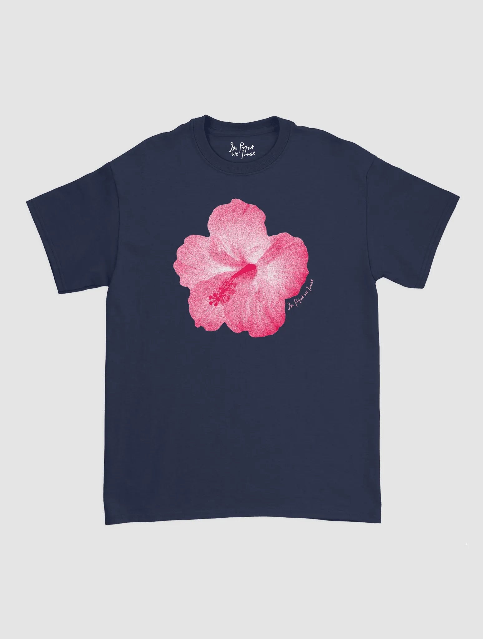 hibiscus classic tee - In Print We Trust