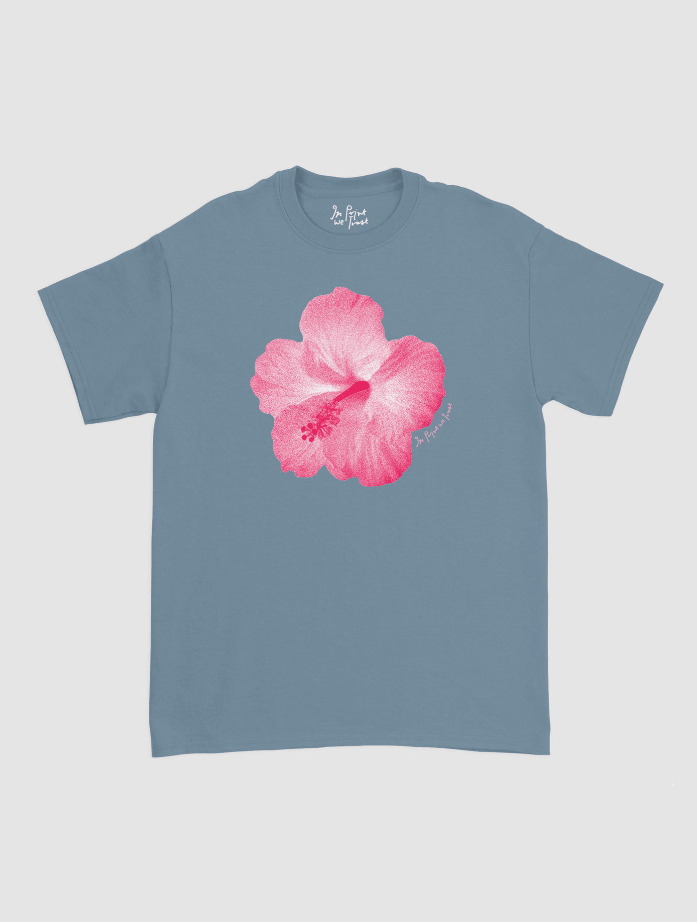 hibiscus classic tee - In Print We Trust