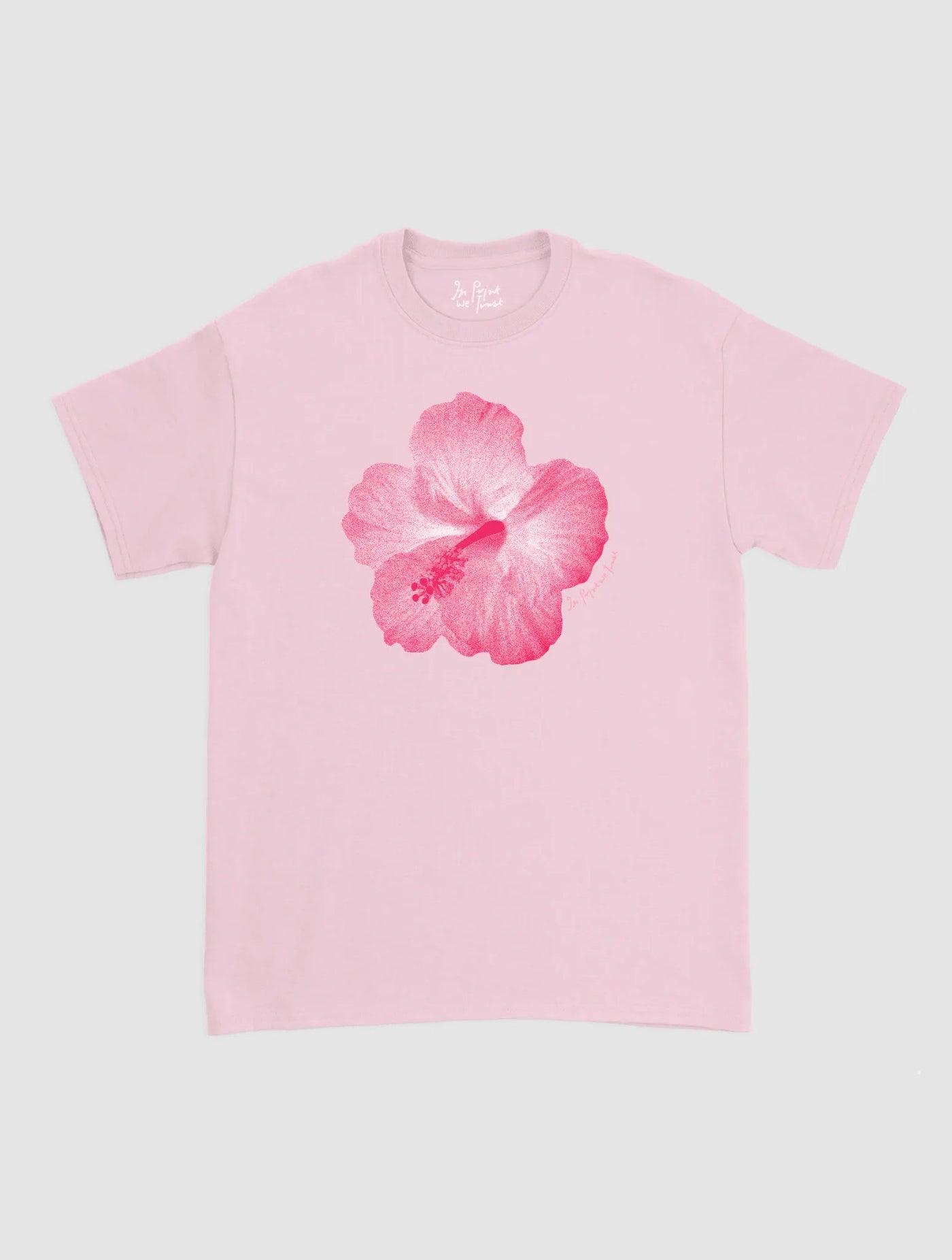 hibiscus classic tee - In Print We Trust
