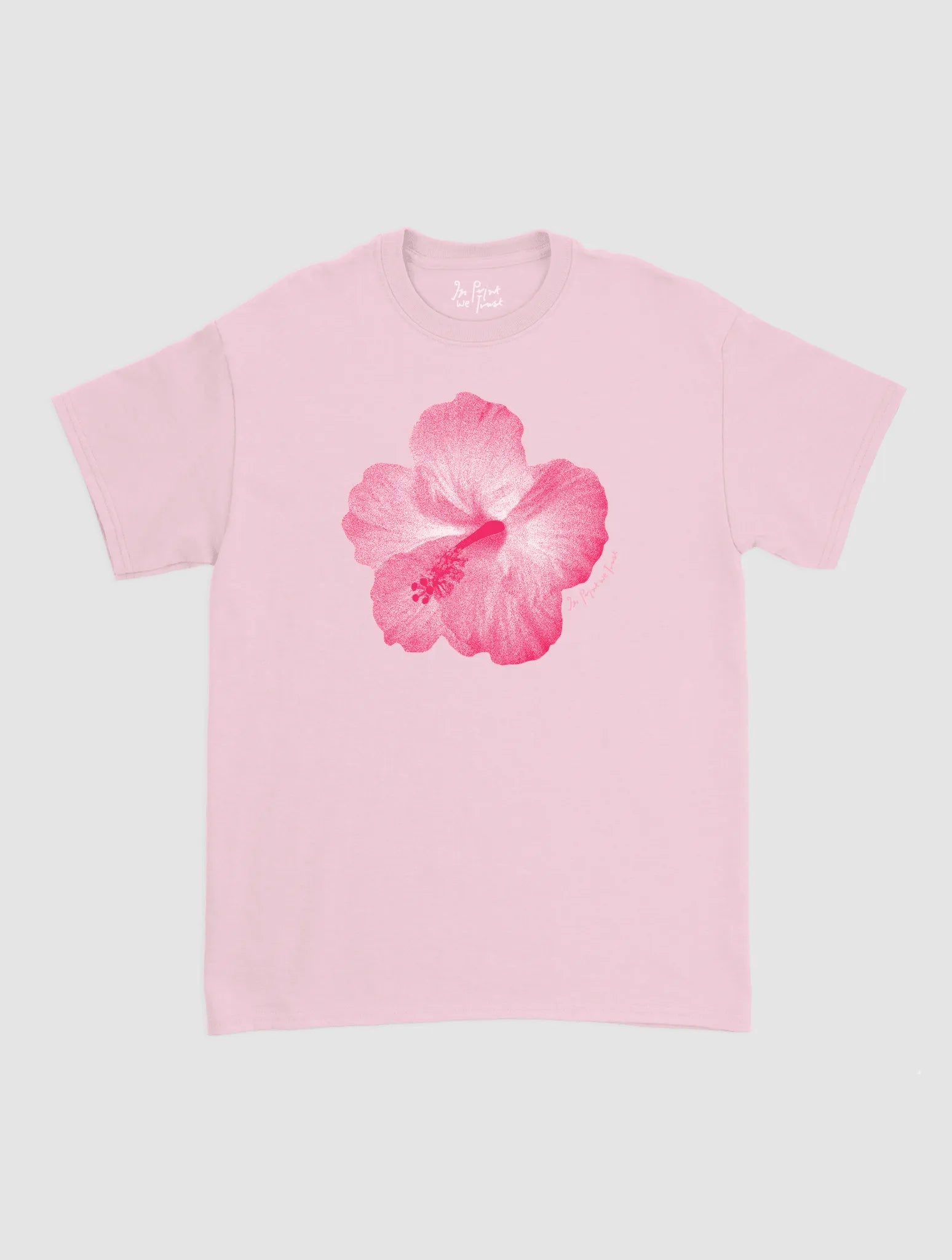 hibiscus classic tee - In Print We Trust