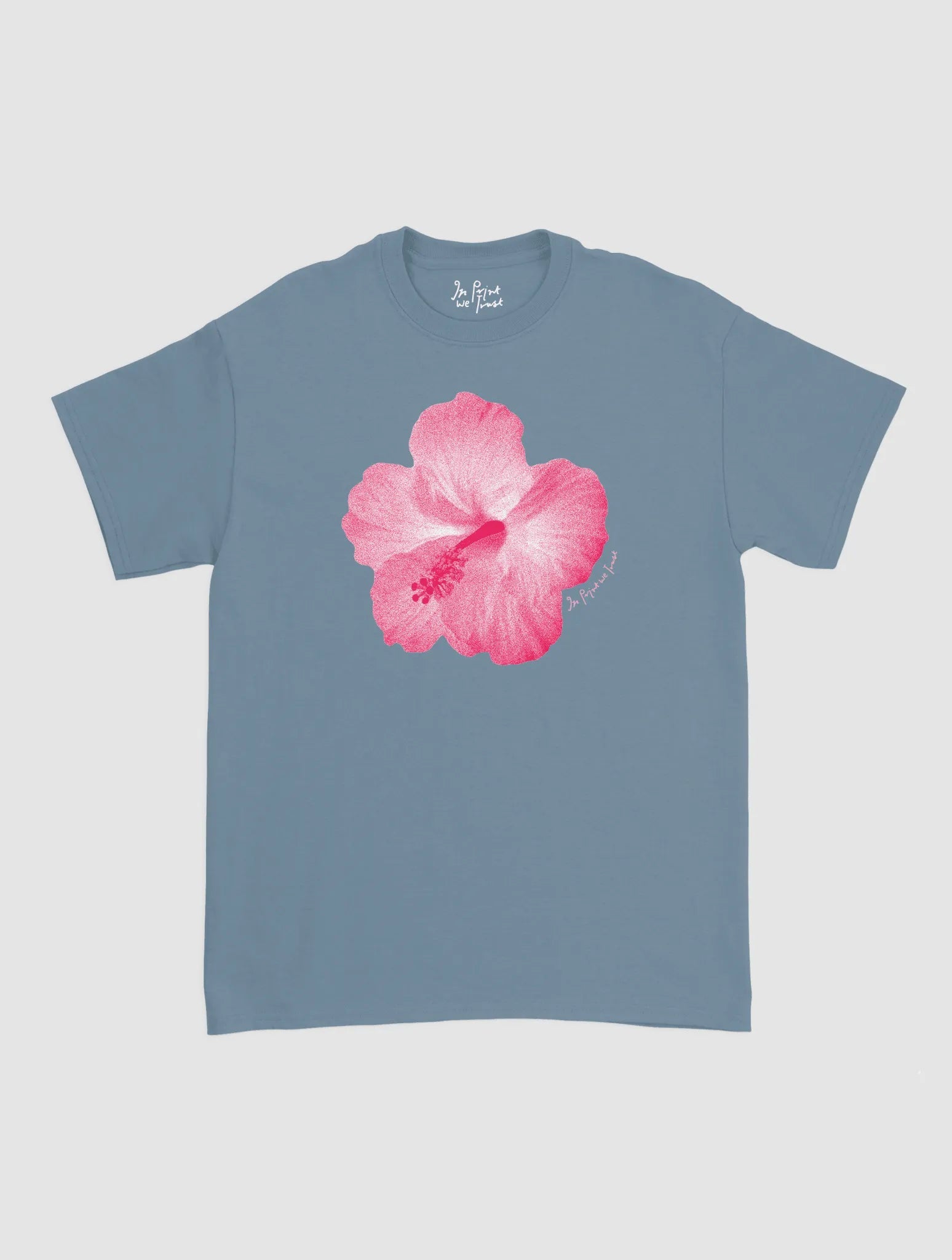hibiscus classic tee - In Print We Trust