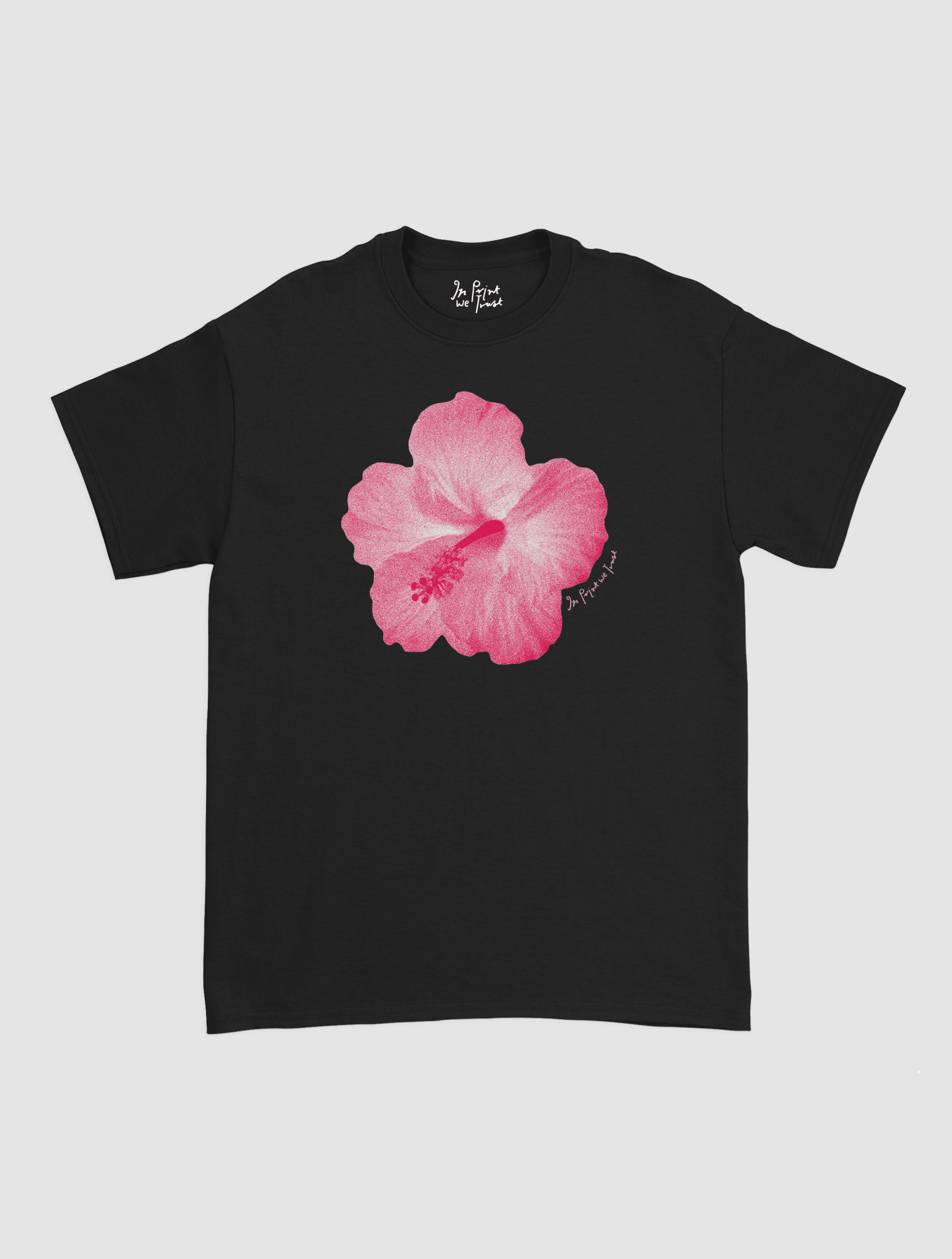 hibiscus classic tee - In Print We Trust
