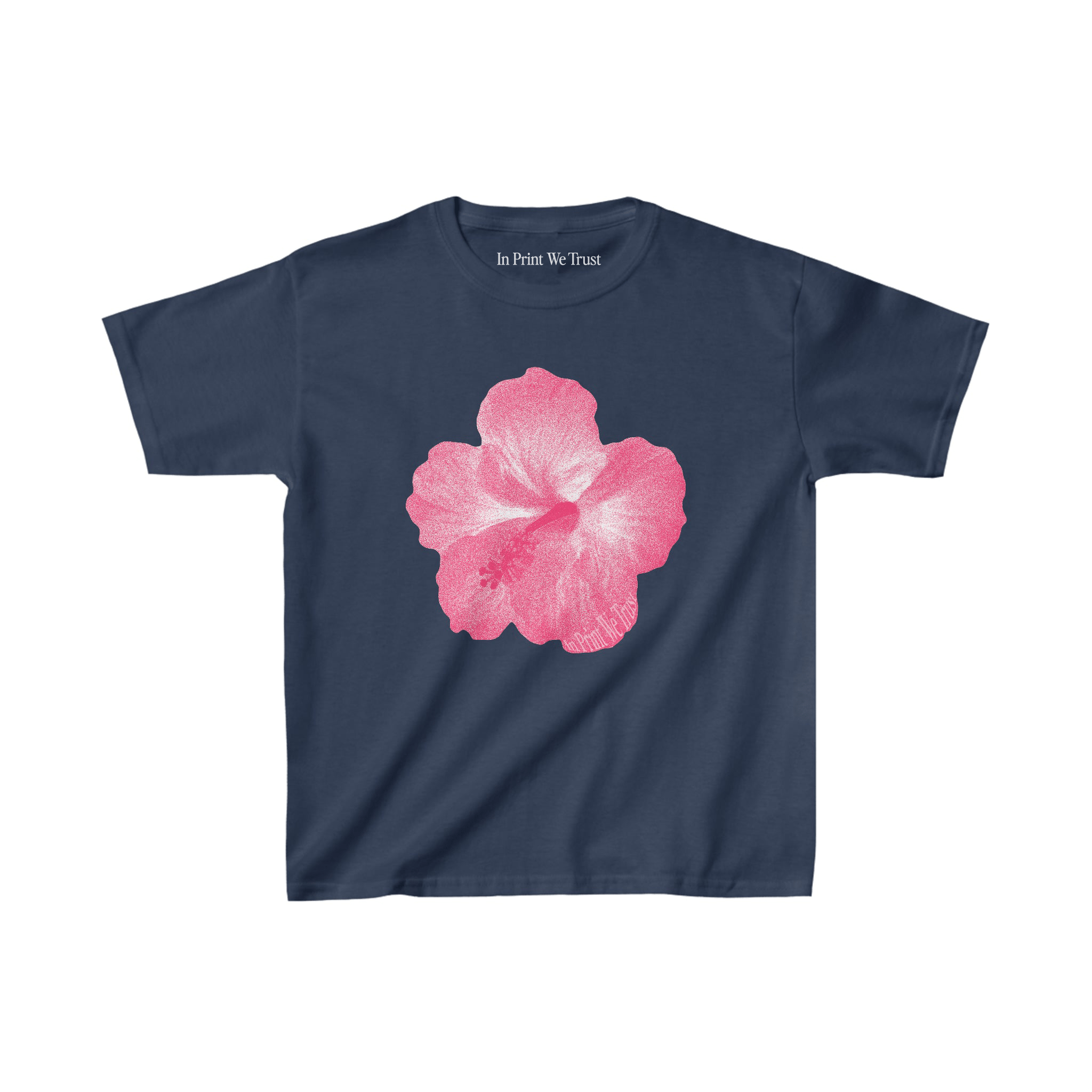 hibiscus essential baby tee - In Print We Trust