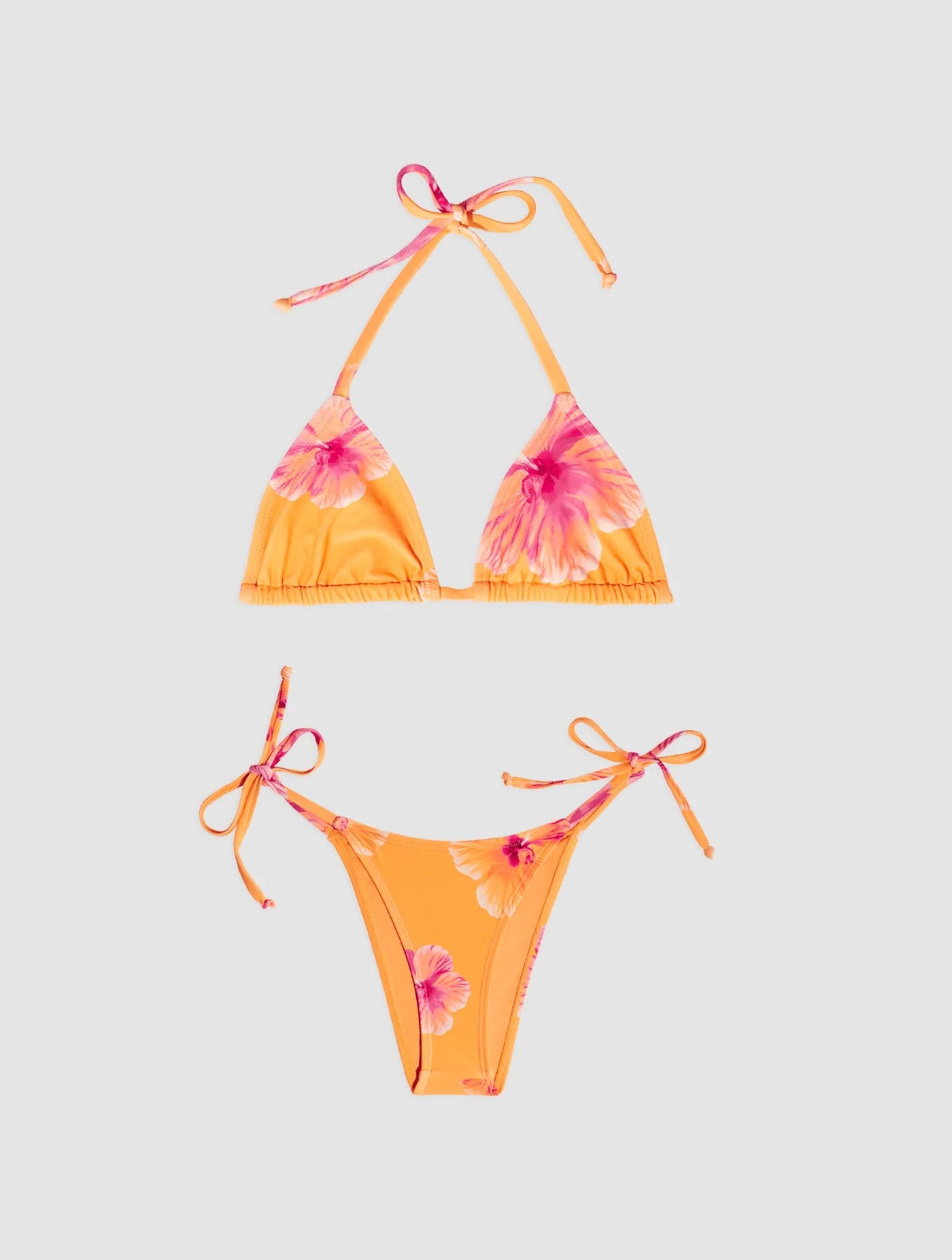 hibiscus two-piece bikini - In Print We Trust