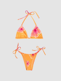 hibiscus two-piece bikini - In Print We Trust