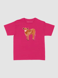 highland cow baby tee - In Print We Trust
