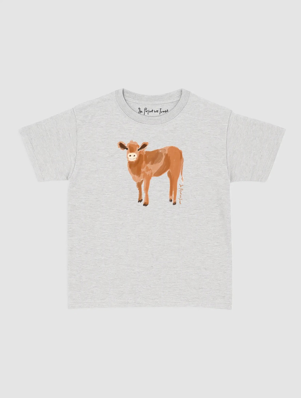 highland cow baby tee - In Print We Trust