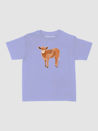 highland cow baby tee - In Print We Trust