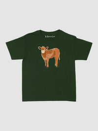 highland cow baby tee - In Print We Trust