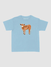 highland cow baby tee - In Print We Trust