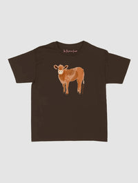 highland cow baby tee - In Print We Trust