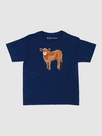 highland cow baby tee - In Print We Trust