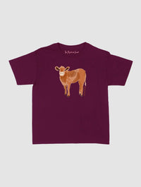 highland cow baby tee - In Print We Trust