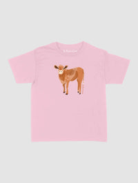 highland cow baby tee - In Print We Trust