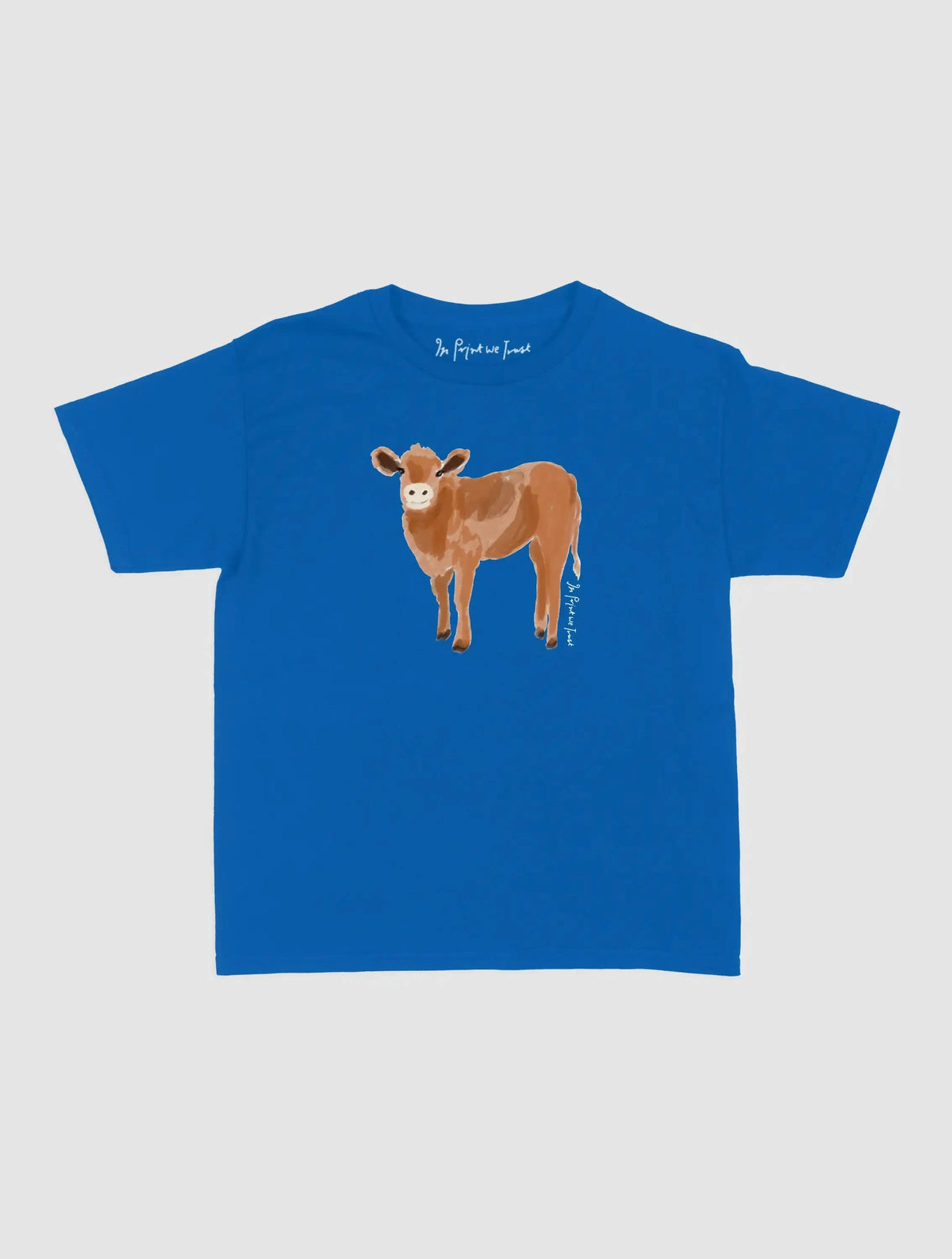 highland cow baby tee - In Print We Trust