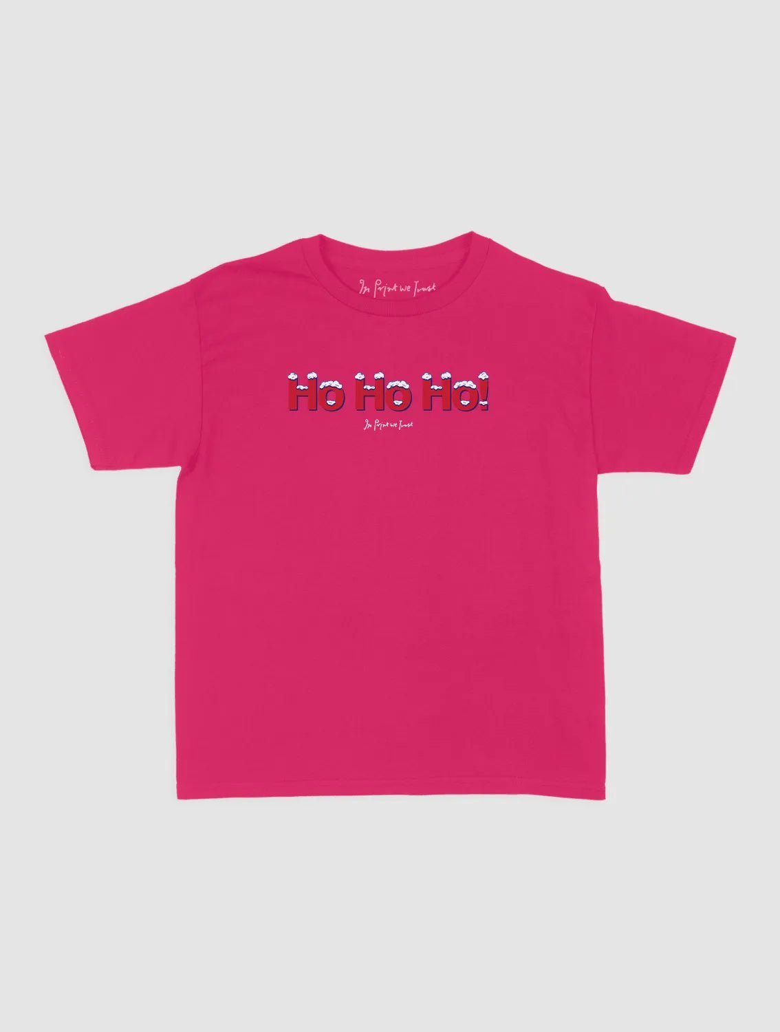 ho ho ho! baby tee - In Print We Trust