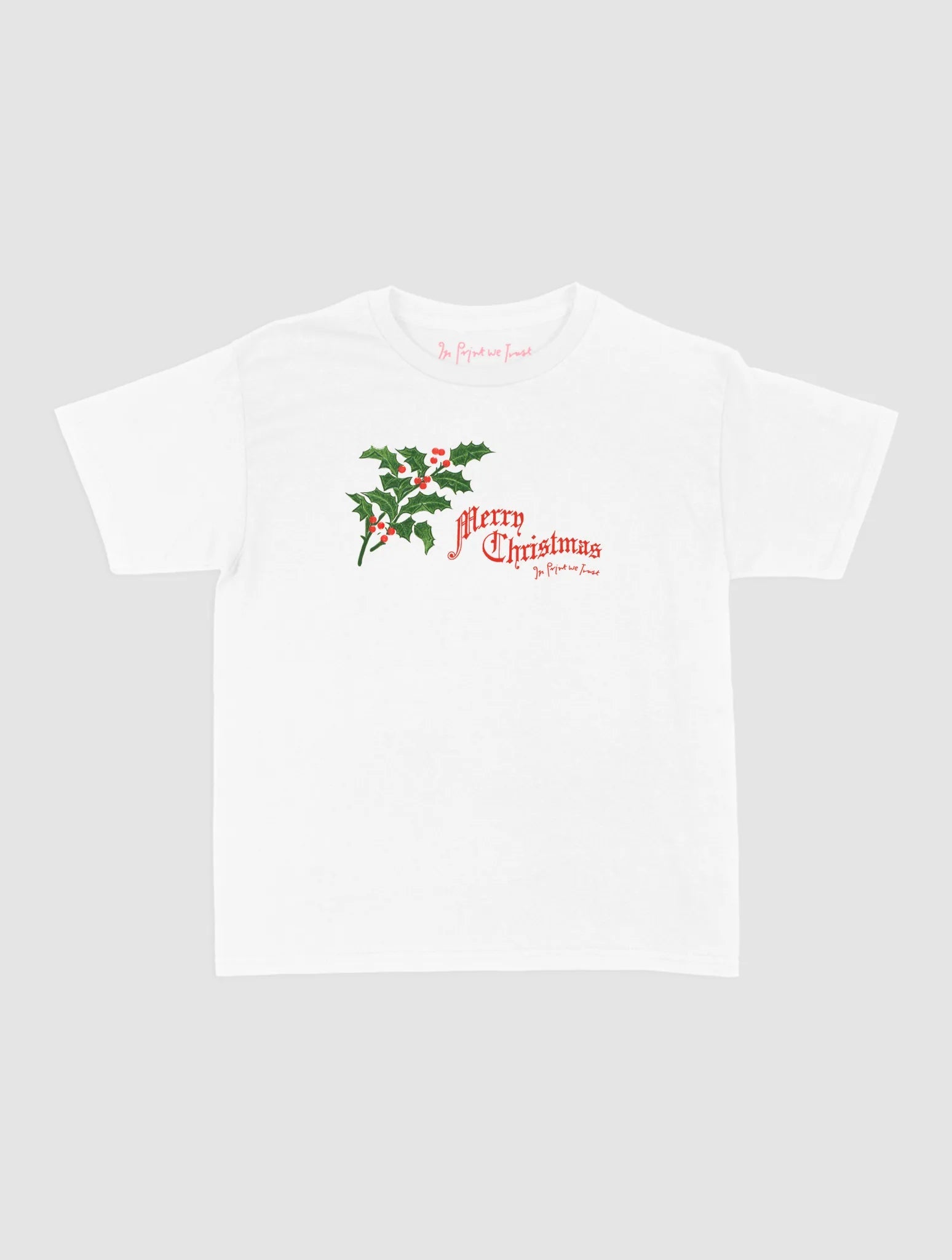 holly baby tee - In Print We Trust