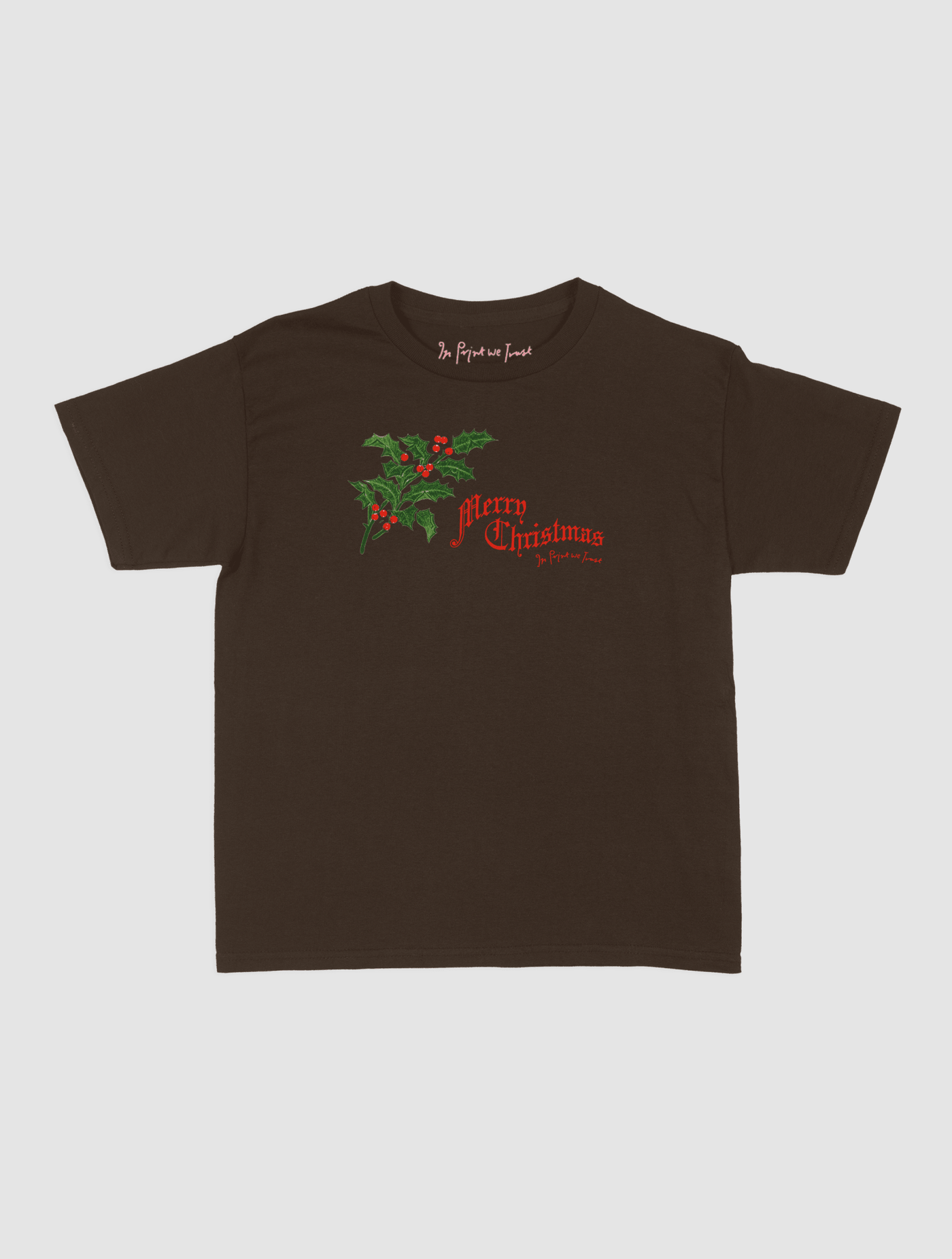 holly baby tee - In Print We Trust