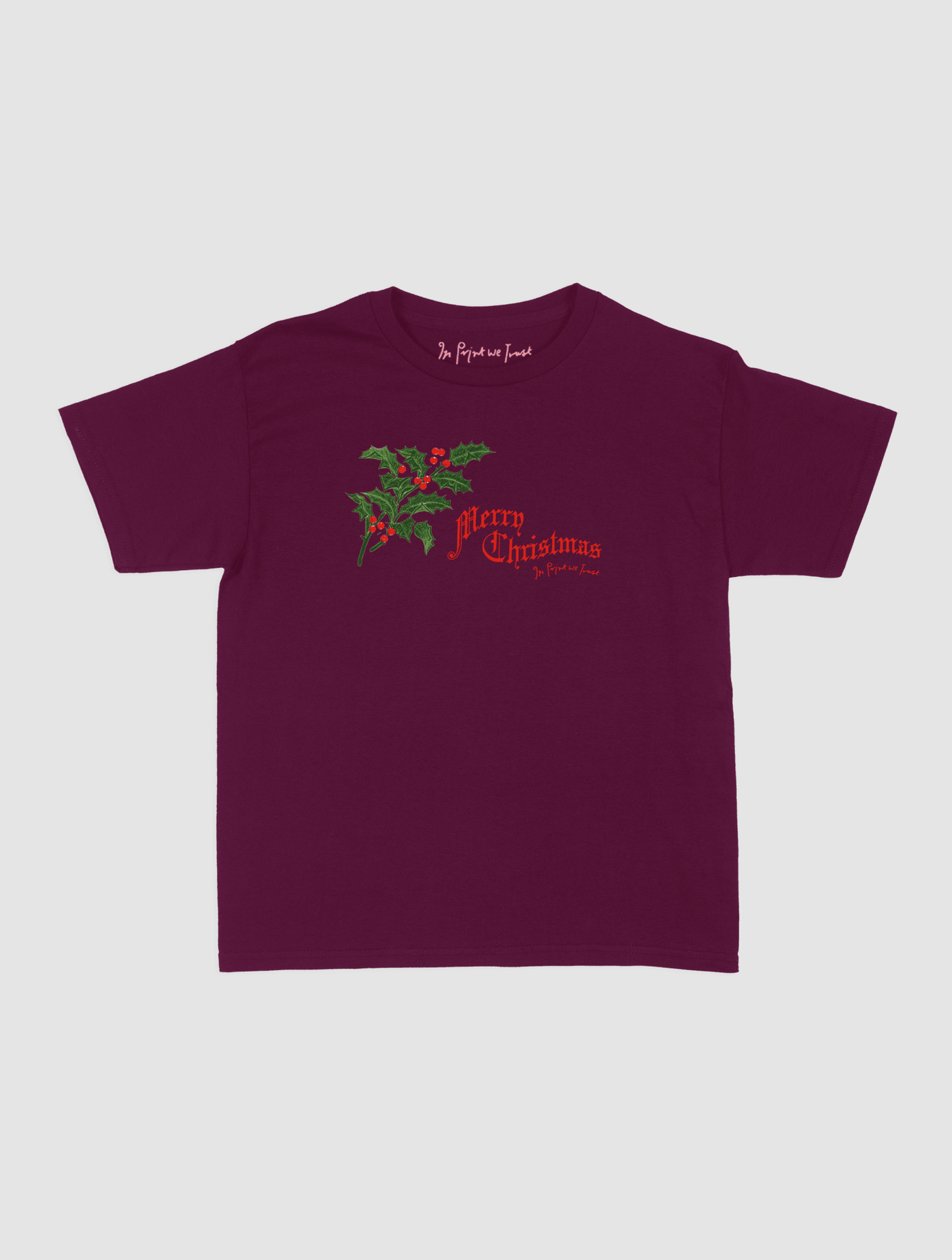 holly baby tee - In Print We Trust