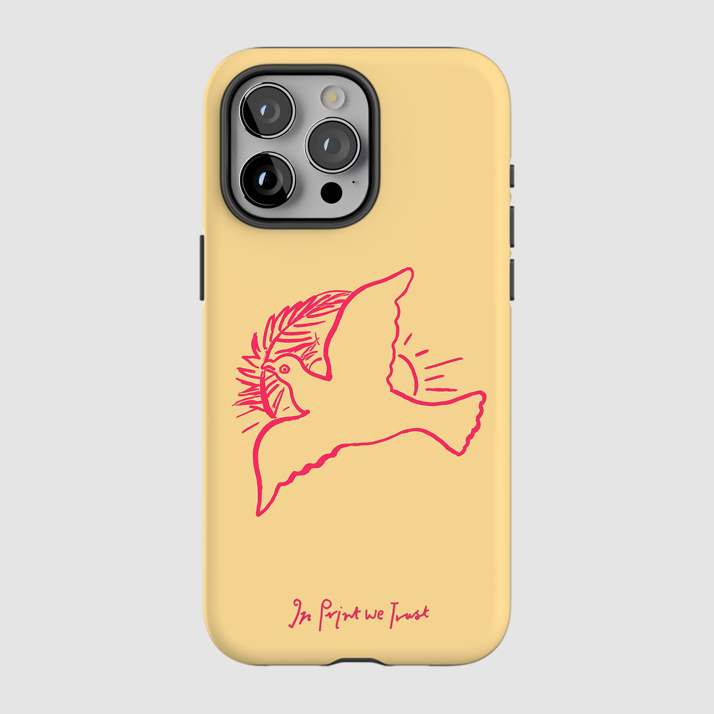 hope tough iPhone case - In Print We Trust