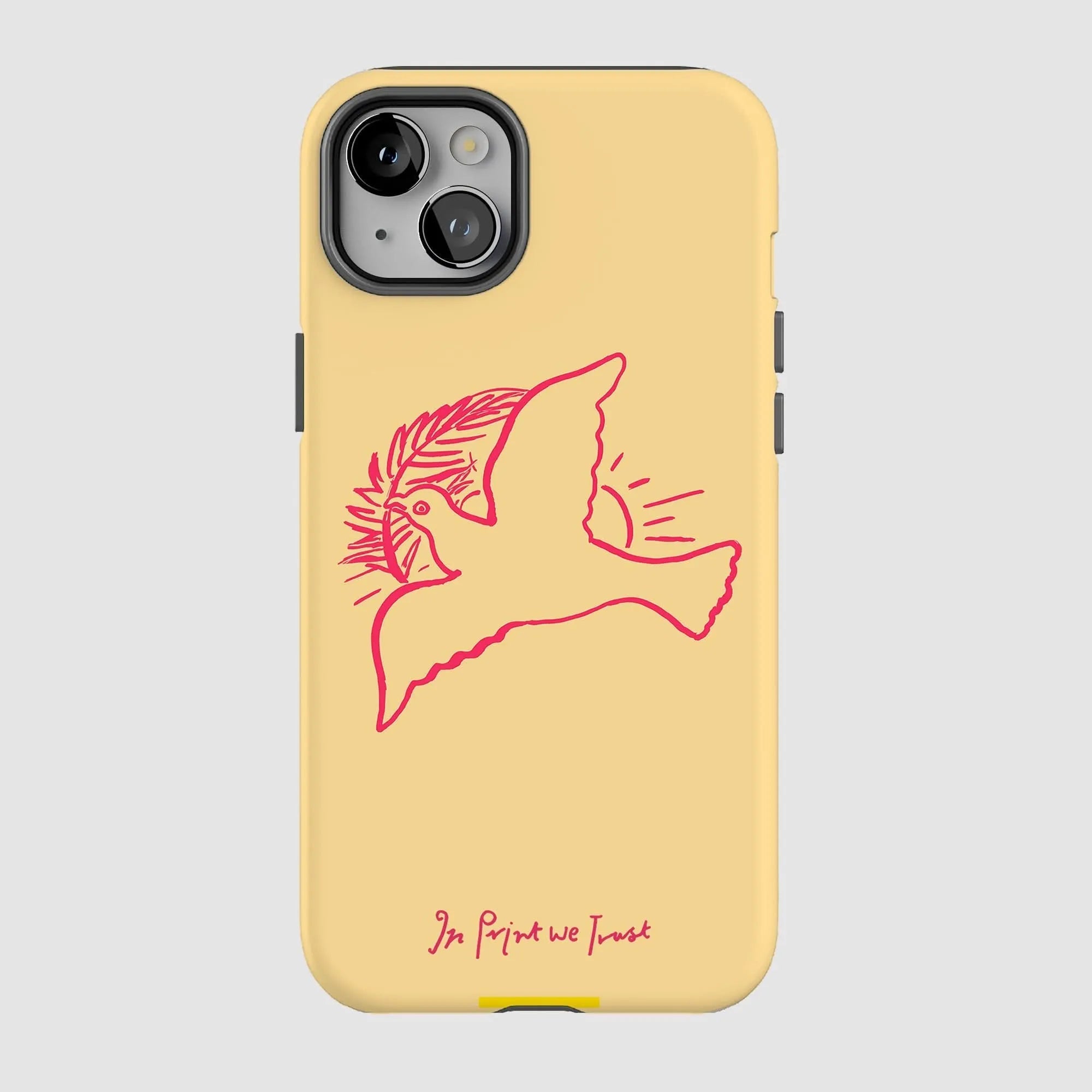 hope tough iPhone case - In Print We Trust