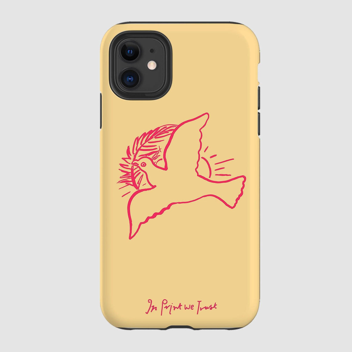 hope tough iPhone case - In Print We Trust