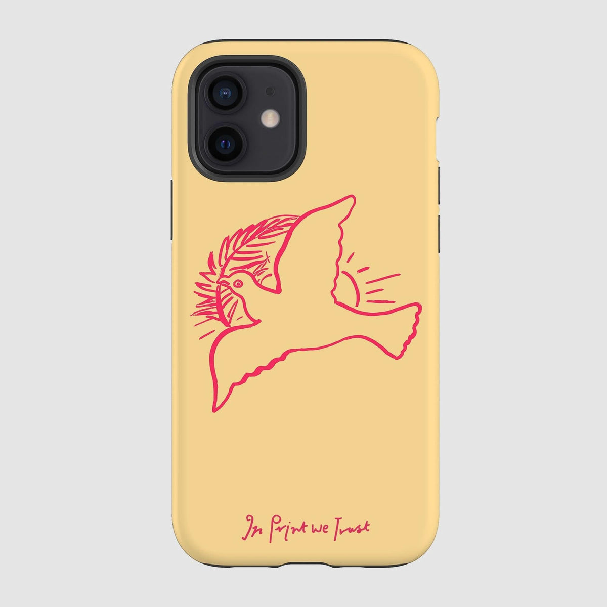 hope tough iPhone case - In Print We Trust