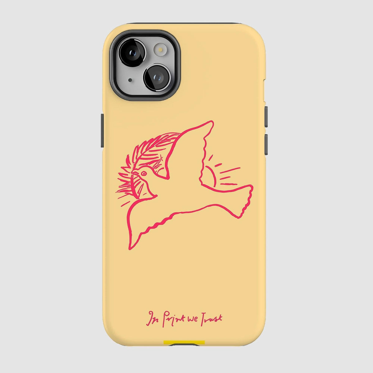 hope tough iPhone case - In Print We Trust