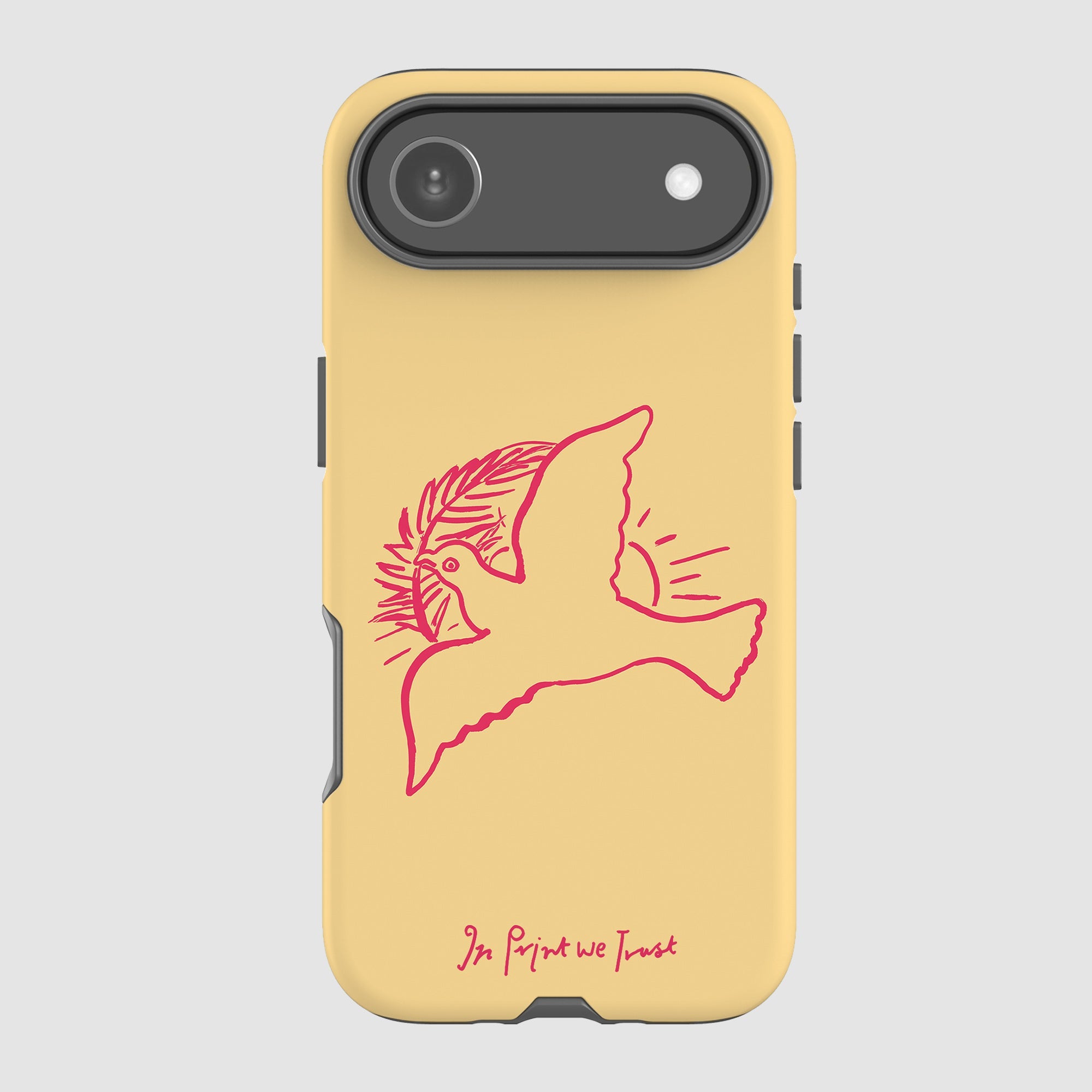 hope tough iPhone case - In Print We Trust