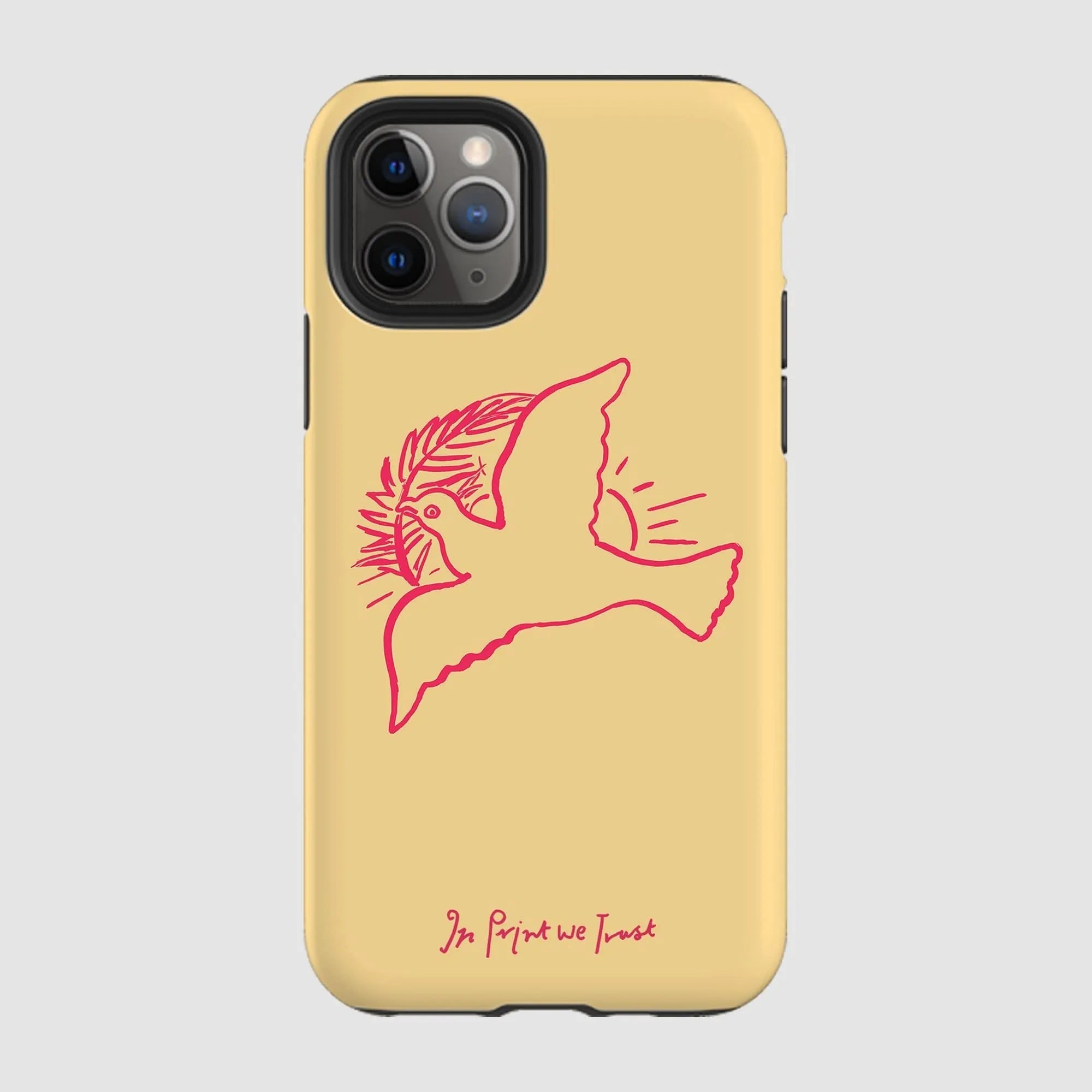 hope tough iPhone case - In Print We Trust
