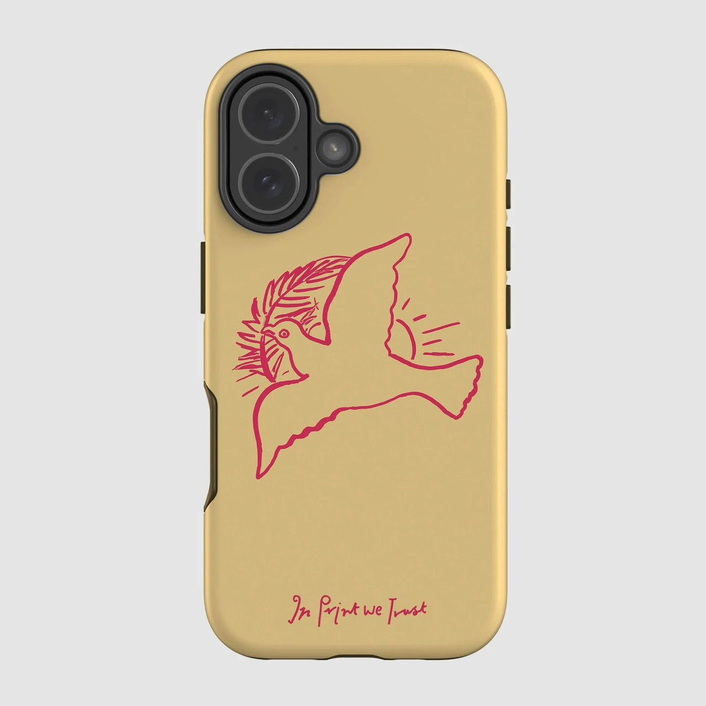 hope tough iPhone case - In Print We Trust