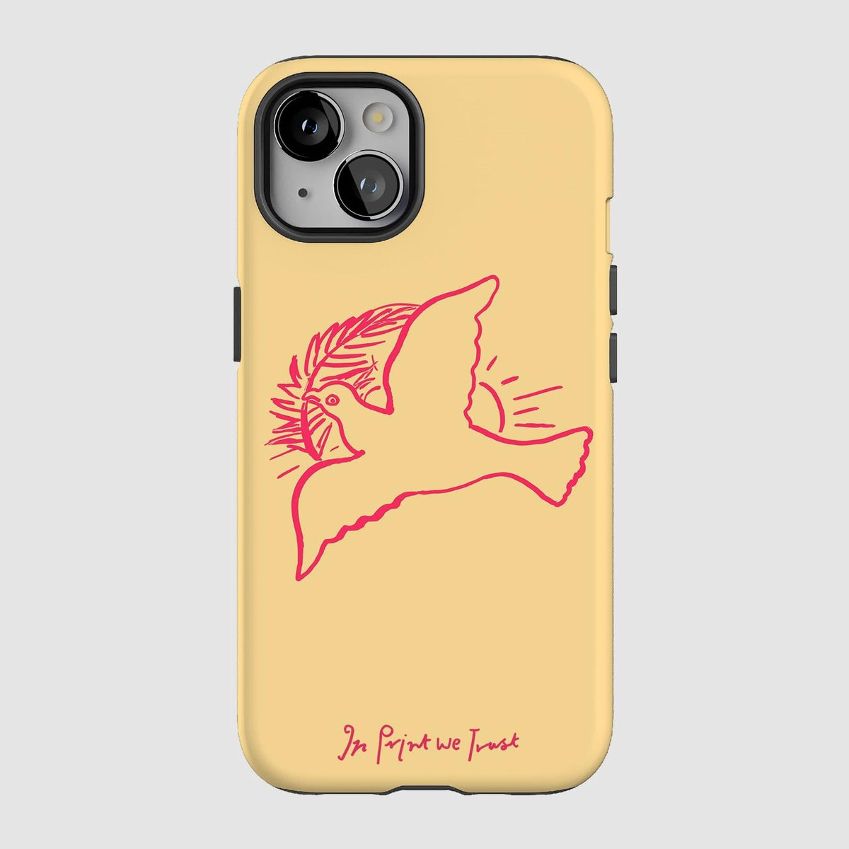 hope tough iPhone case - In Print We Trust