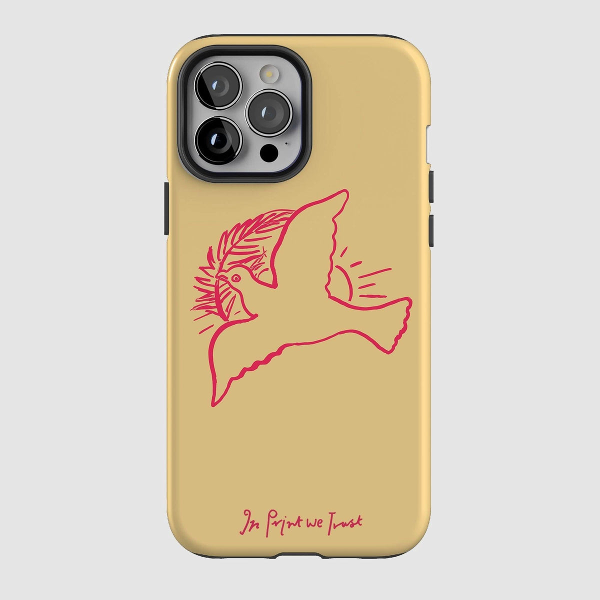 hope tough iPhone case - In Print We Trust