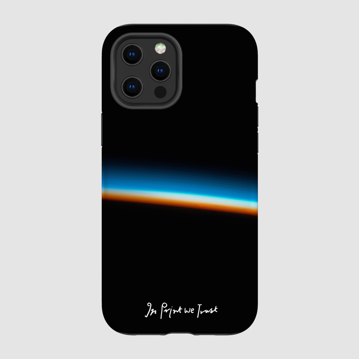 horizon tough iPhone case - In Print We Trust