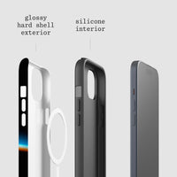 horizon tough iPhone case - In Print We Trust