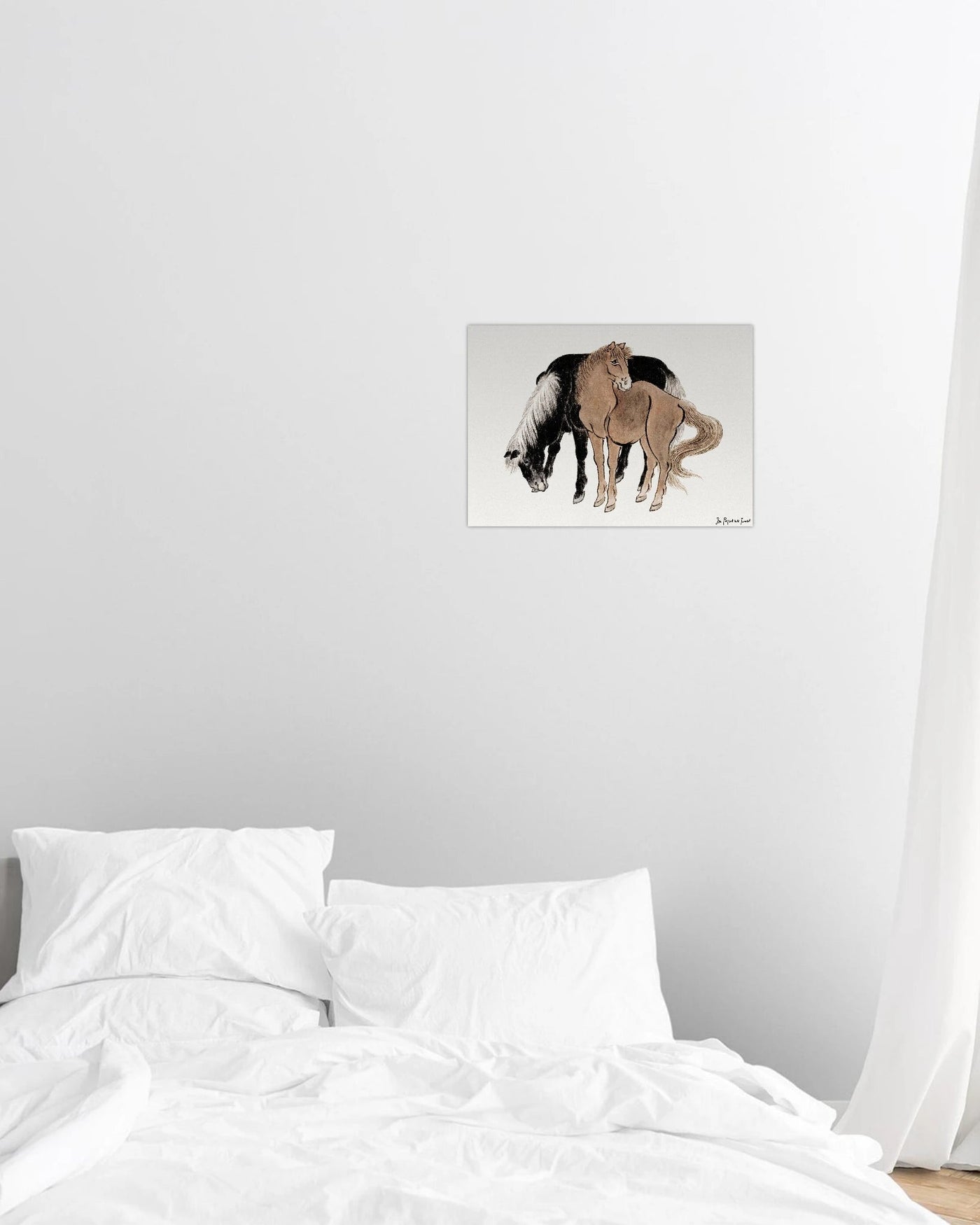 horses poster print - In Print We Trust