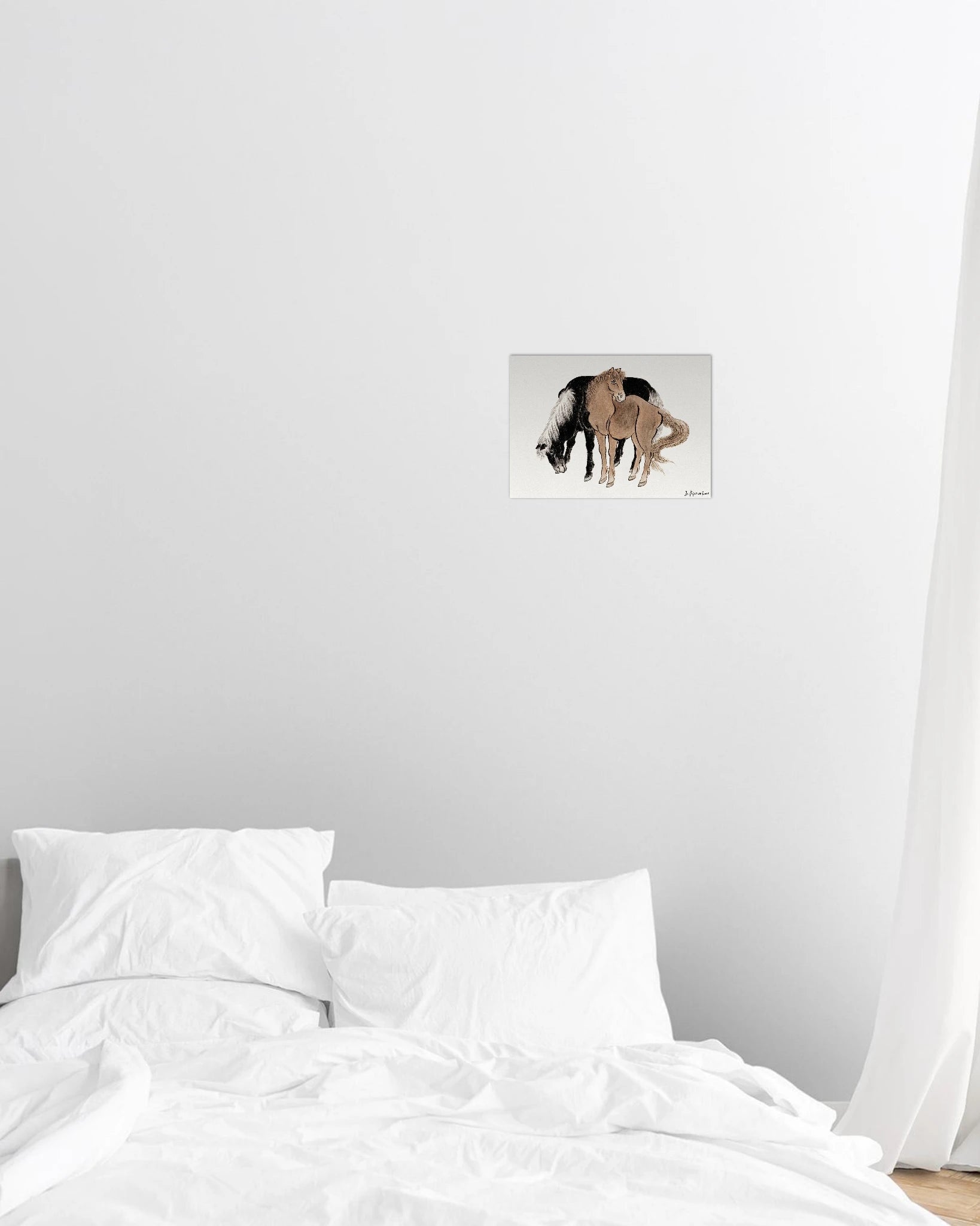 horses poster print - In Print We Trust