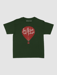 hot air balloon baby tee - In Print We Trust