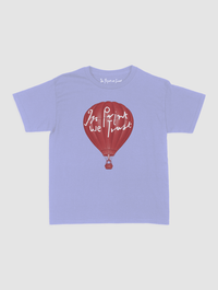 hot air balloon baby tee - In Print We Trust