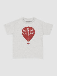 hot air balloon baby tee - In Print We Trust