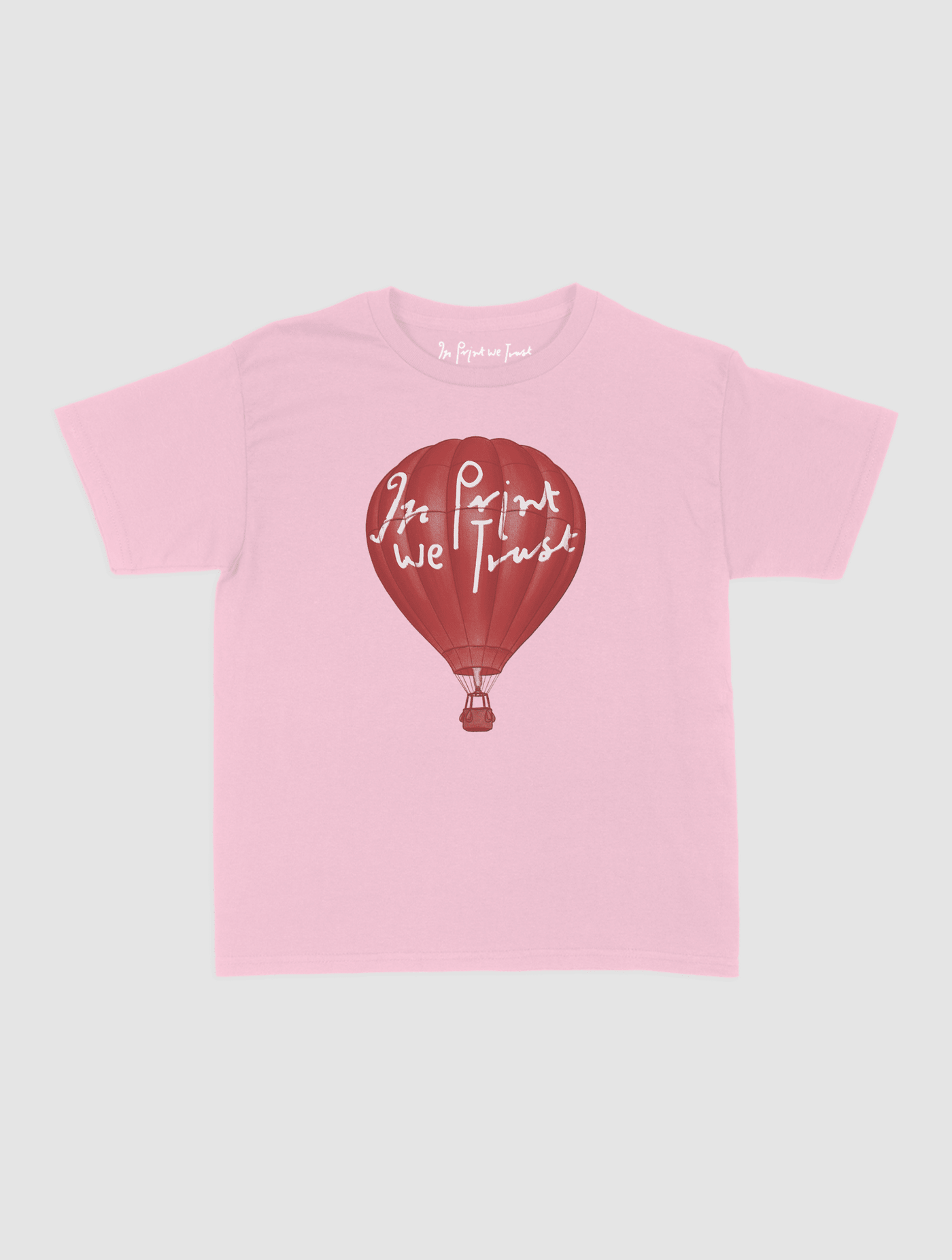 hot air balloon baby tee - In Print We Trust