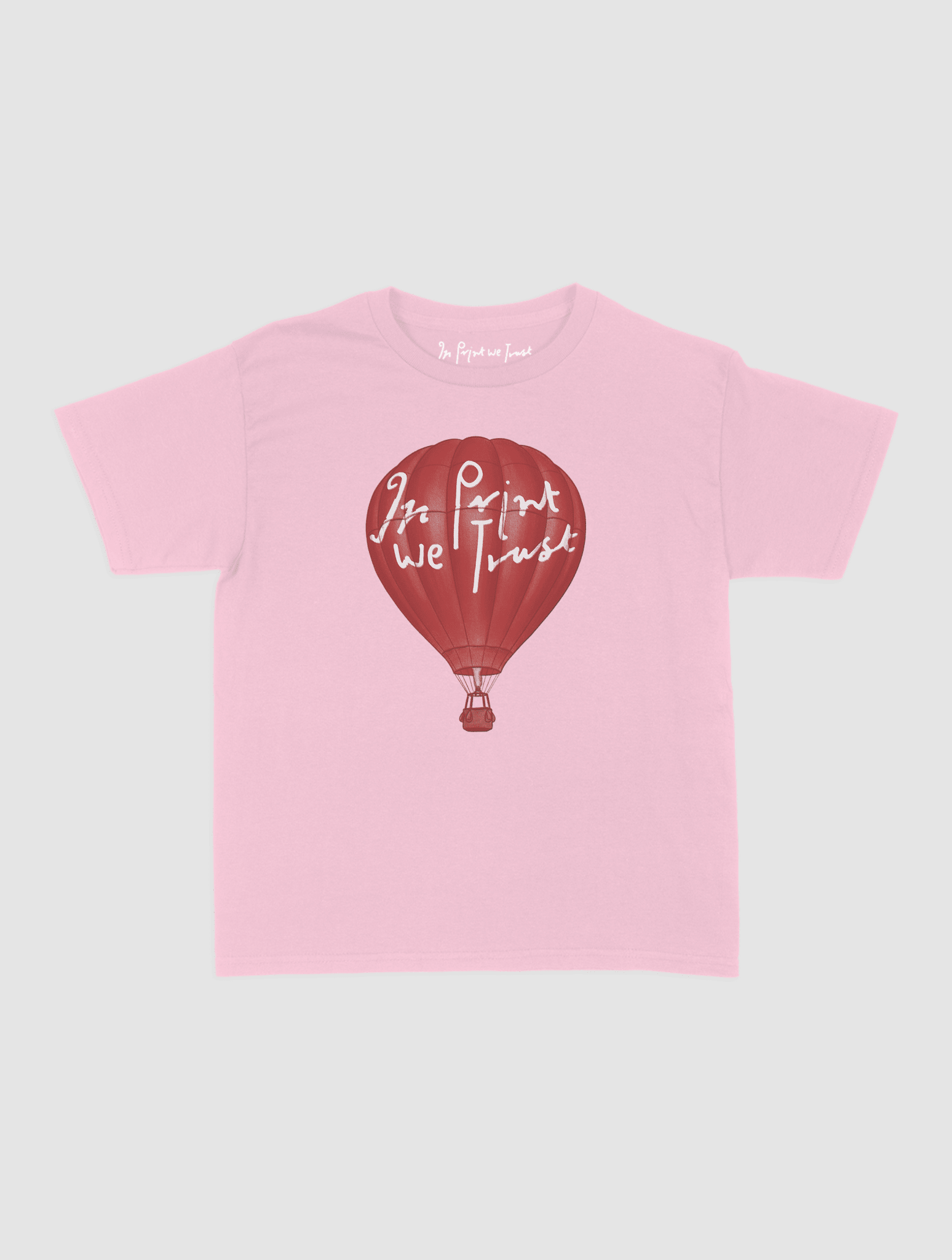 hot air balloon baby tee - In Print We Trust